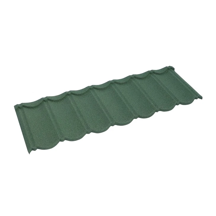 Corrosion-resistant Bond Tiles Colored Stone Coated Metal Roofing Tiles